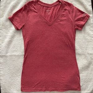 REEBOK Red Heathered Tee